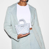 MZ Wallace Petite Metro Tote Deluxe in Chambray