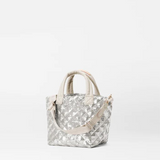 MZ Wallace Micro Metro Tote Deluxe in Ice Sequin