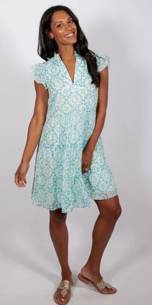 Flared tunic best sale dress