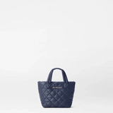 MZ Wallace Petite Metro Tote Deluxe in Dawn Navy