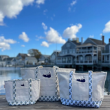 Nantucket Block Print Tote Medium