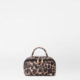 MZ Wallace Metro Accordion Cosmetic in Leopard