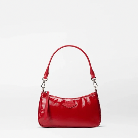 MZ Wallace Mini Chelsea Shoulder in Apple Gloss
