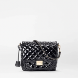 MZ Wallace Medium Crosby Lock in Black Lacquer