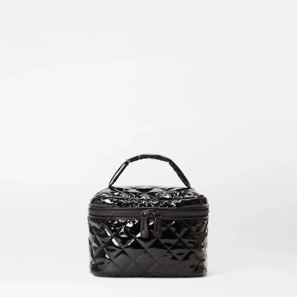 MZ Wallace Metro Mini Vanity Case in Black Lacquer
