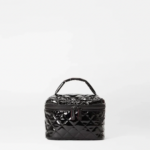 MZ Wallace Metro Mini Vanity Case in Black Lacquer