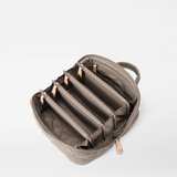 MZ Wallace Metro Accordion Cosmetic in Morning Dove