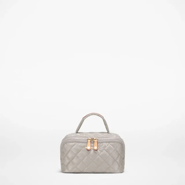 MZ Wallace Metro Accordion Cosmetic in Sable Pearl