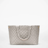 MZ Wallace Medium Metro City Tote in Sable Pearl Metallic