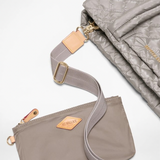 MZ Wallace Medium Metro City Tote in Sable Pearl Metallic