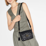 MZ Wallace Small Crosby Lock Crossbody in Black