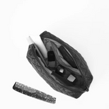 MZ Wallace Mica Cosmetic Bag in Pale Rose Gold Metallic