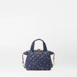 MZ Wallace Micro Sutton in Navy Dawn with Silver Stars