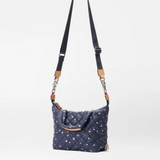 MZ Wallace Micro Sutton in Navy Dawn with Silver Stars