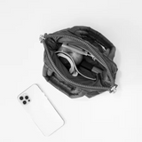 MZ Wallace Micro Sutton in Navy Dawn with Silver Stars