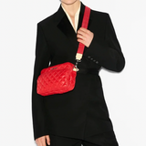 MZ Wallace Small Metro Camera Bag in Bright Cherry