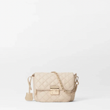 MZ Wallace Small Crosby Lock Crossbody in Buff
