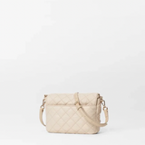 MZ Wallace Small Crosby Lock Crossbody in Buff