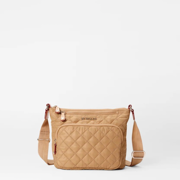 MZ Wallace Metro Scout Crossbody Deluxe in Caramel