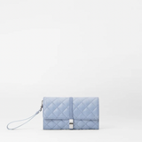 MZ Wallace Astor Convertible Crossbody in Stone Blue