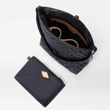 MZ Wallace Small Astor Hobo in Black