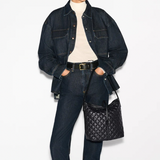 MZ Wallace Small Astor Hobo in Black