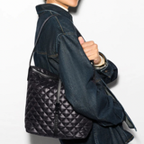 MZ Wallace Small Astor Hobo in Black