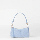 MZ Wallace Mini Chelsea Shoulder in True Light Denim