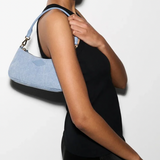 MZ Wallace Mini Chelsea Shoulder in True Light Denim