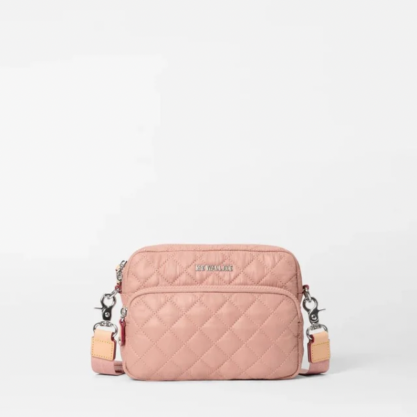 MZ Wallace Small Metro Camera Bag in Dusty Rose