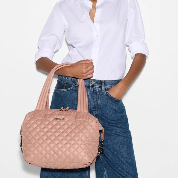 MZ Wallace Medium Sutton in Dusty Rose