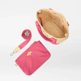 MZ Wallace Small Raffia Tote in Zinnia