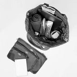 MZ Wallace Medium Metro Deluxe Tote in Oyster Metallic