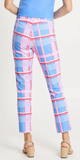 Lucia Pant in Summer Plaid Periwinkle