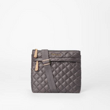 MZ Wallace Metro Flat Crossbody in Magnet