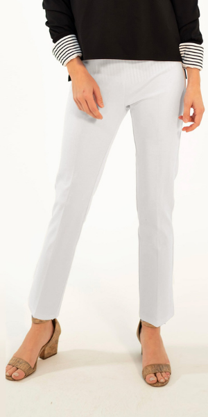 Lucia Ponte Pant in White – Blue Beetle