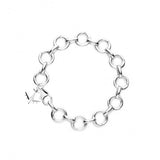 Sterling Silver Link Charm Bracelet