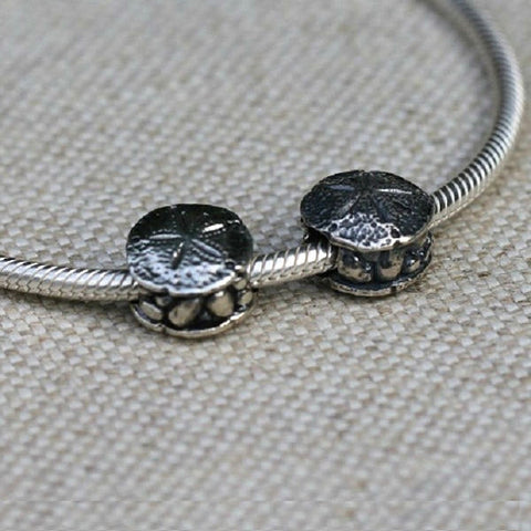 Sand Dollar Charm Bead
