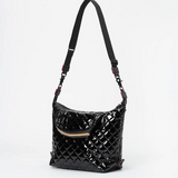 MZ Wallace XXSmall (micro) Sutton Deluxe in Black Lacquer