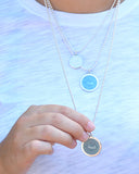 Medium Colby Davis Nantucket Charm in French Blue