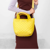 MZ Wallace Mini Metro Tote Deluxe in Sunflower