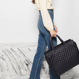 MZ Wallace Large Box Tote in Black