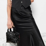 MZ Wallace XXSmall (micro) Sutton Deluxe in Black Lacquer