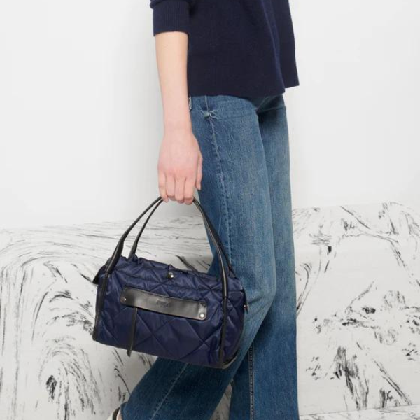 MZ Wallace Nylon Shoulder Bag - Blue Shoulder Bags, Handbags