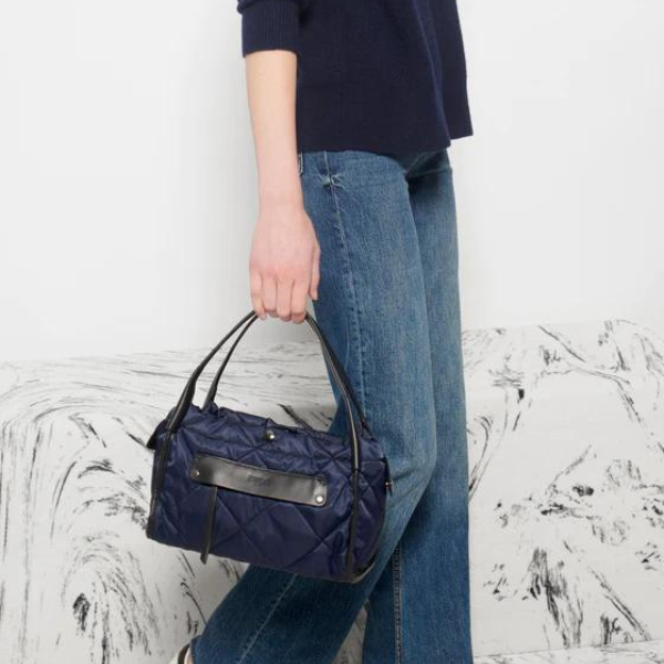 Blue Madison Crossbody Bag