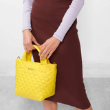 MZ Wallace Mini Metro Tote Deluxe in Sunflower