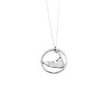Medium Ring Around Nantucket Necklace in Sterling Silver by Skar Jewelry