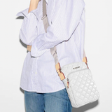 MZ Wallace Metro Quilted Crossbody in Liquid Pebble