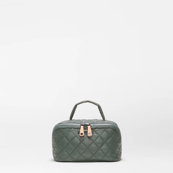 MZ Wallace Metro Accordion Cosmetic in Juniper
