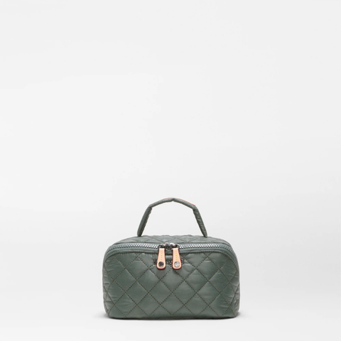 MZ Wallace Metro Accordion Cosmetic in Juniper